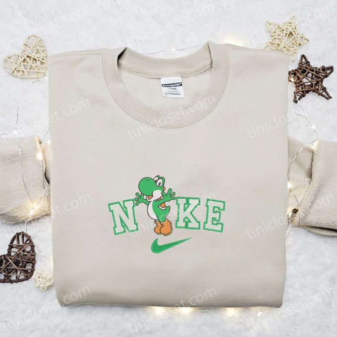 Yoshi x Nike Embroidered Sweatshirt & Super Mario Shirt: Best Family Gift Ideas