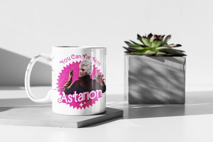 You Can Fix Him, Astarion Mug, Baldurs Gate 3 Merch, Baldurs Gate Fan Gift, Dungeons And Dragons,  White 11 oz Mug Gift