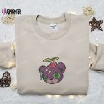 Zombie Teddy Bear Sweatshirt: Halloween Embroidered Hoodie & Best Gift Ideas